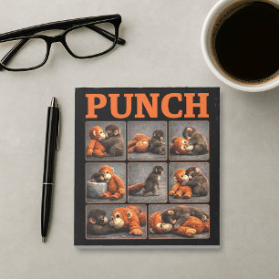 Bloc-note Punch Bébé Singe