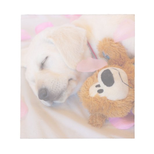 Bloc-note Puppy cuddles 02 (Devant)