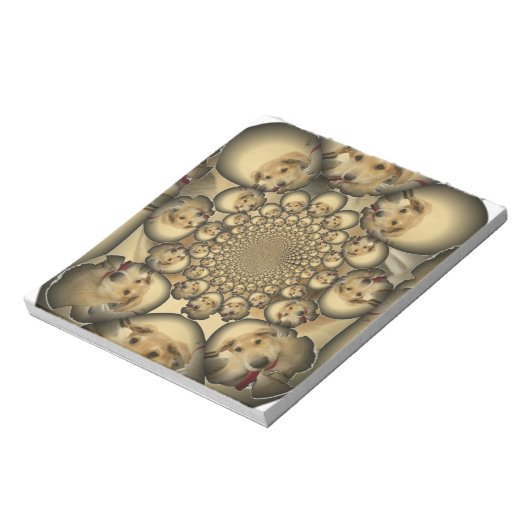 Bloc-note Puppy Kaleidoscope Art Print (Tourné)