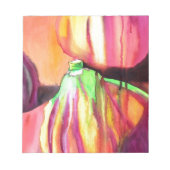 Bloc-note Purple Figs aquarelle originale peinture goutte à (Devant)