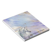 Bloc-note Purple Gold Dream Unicorn (Incliné)