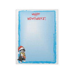 Bloc-note PWD heureux de Howlidays