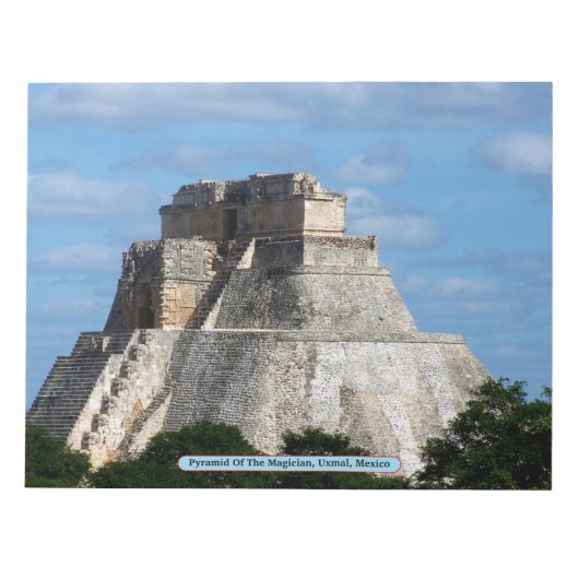 Bloc-note Pyramide du magicien, Uxmal, Mexique (Devant)