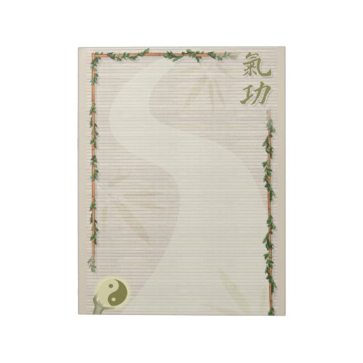 Bloc-note Qi Gong (Tourné)
