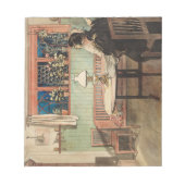 Bloc-note Quand les enfants sont allés au lit par Larsson (Devant)