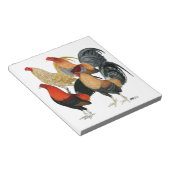 Bloc-note Quatre gamecocks (Incliné)