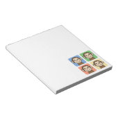 Bloc-note Quatre singes (Incliné)