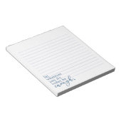 Bloc-note "Que Tout Ce Que Vous Faites Aujourd'Hui Soit Suff (Incliné)