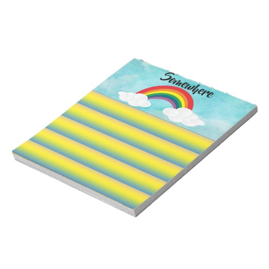 Bloc-note Quelque part (Tourné)