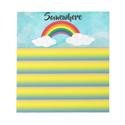 Bloc-note Quelque part (Devant)