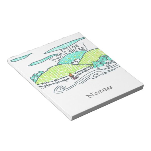Bloc-note Quelque part / Parfois (Incliné)