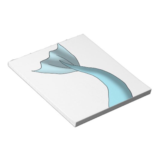 Bloc-note Queue de sirène de givre (Incliné)