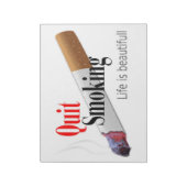 BLOC-NOTE QUITTER LE TABAGISME (Tourné)