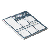 Bloc-note Quotidien Mindfulness habit tracker (Incliné)