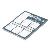 Bloc-note Quotidien Mindfulness habit tracker (Tourné)