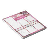 Bloc-note Quotidien Mindfulness habit tracker Dry Erase Boar (Incliné)