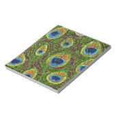 Bloc-note RAB Plumes de paon colorées rocheuses Imprimer (Tourné)