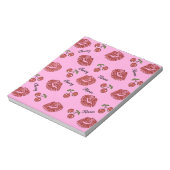 Bloc-note RAB Rockabilly Cherry Kisses on Pink (Tourné)