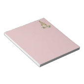 BLOC-NOTE RABBBIT VINTAGE, BUNNY ROSE NOTEPAD (Incliné)