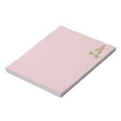 BLOC-NOTE RABBBIT VINTAGE, BUNNY ROSE NOTEPAD (Tourné)
