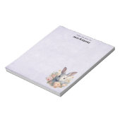 Bloc-note Rabbit Surrounded by Pastel Flowers Cute (Tourné)