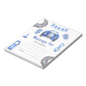 Bloc-note Race Car Anniversaire - Time Capsule Message (Tourné)