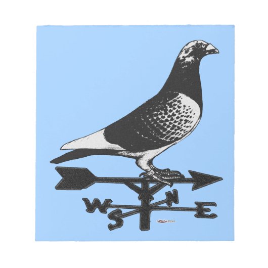 Bloc-note Racing Homer : Weathervane Homer (Devant)
