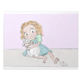 Bloc-note ragamuffins blond Tails&Tots (Devant)