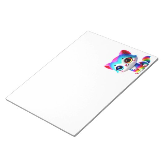 Bloc-note Rainbow Kitten (Incliné)