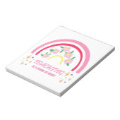Bloc-note Rainbow Teaching est un travail de coeur (Tourné)