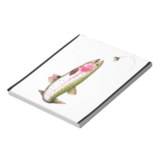 Bloc-note Rainbow Trout Fly (Tourné)