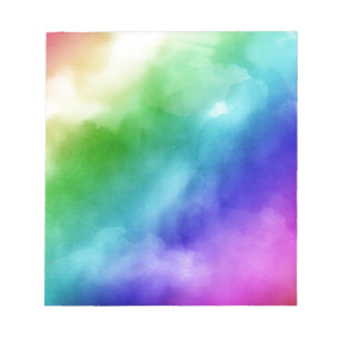 Bloc-note Rainbow Watercolors