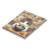 Bloc-note Ramen mangeant de chat Munchkin (Tourné)