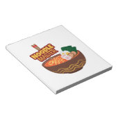 Bloc-note Ramen Noodle Master Funny Japonais Idée cadeau (Incliné)