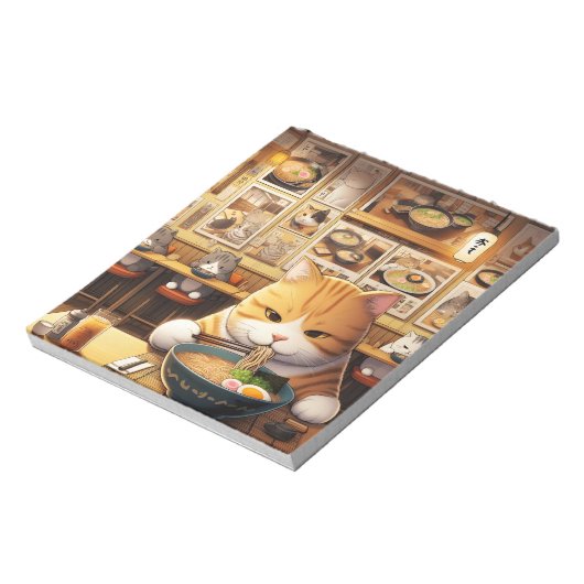 Bloc-note Ramen pour manger des chats v1 (Tourné)