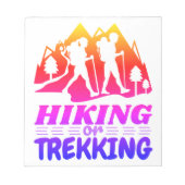 Bloc-note Randonnée ou trekking (Devant)