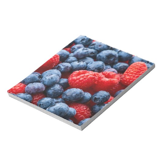 Bloc-note Raspberries et Blueberries (Tourné)