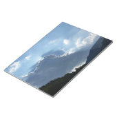 Bloc-note rayons et nuages (Incliné)