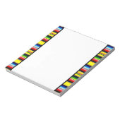 Bloc-note Rayures de serape brillantes (Tourné)