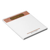 Bloc-note Real Estate | Upper East Side, NYC Notepad (Incliné)