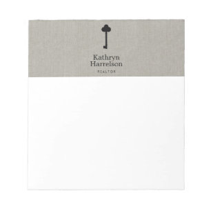 Bloc-note Réaliseur de clé vintage Concepteur d'intérieur im