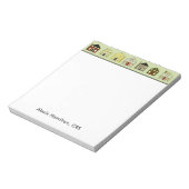 Bloc-note Realtor cadeau personnalisé (Tourné)