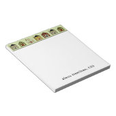 Bloc-note Realtor cadeau personnalisé (Incliné)