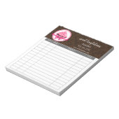 Bloc-note Recettes de cuisson de cupcake de couture (Tourné)