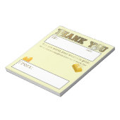 Bloc-note Reconnaissance de l'appréciation des employés par (Tourné)