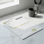Bloc-note Reçu de facture / commande de vente | Devis d'entr