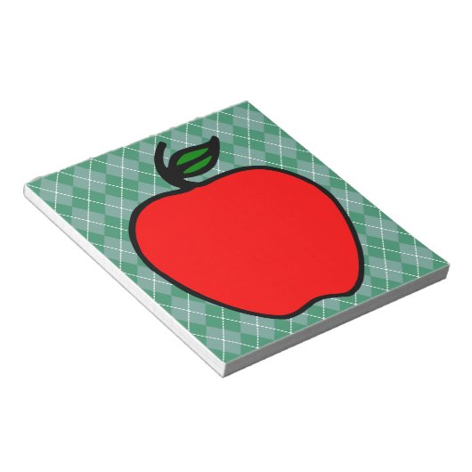 Bloc-note Red Apple School Notepad Cadeau (Incliné)