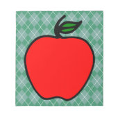 Bloc-note Red Apple School Notepad Cadeau (Devant)