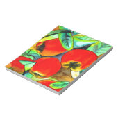 Bloc-note Red Apples aquarelle art original (Tourné)