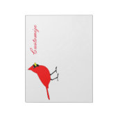 Bloc-note Red Cardinal Bird Thunder_Cove (Tourné)